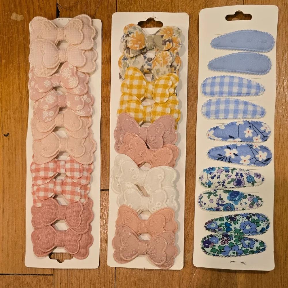 Colorful Hair Clip Sets/Bundle - Picture 1 of 12
